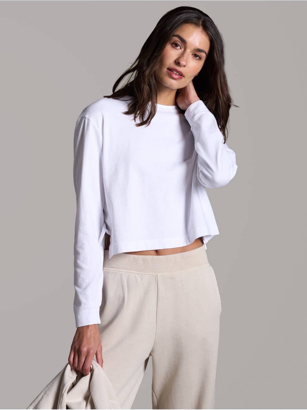 Rowan Reagan Long Sleeve Boyfriend Tee - sz L
